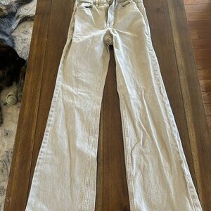PacSun Cream Boot Cut Jeans Classic Fit